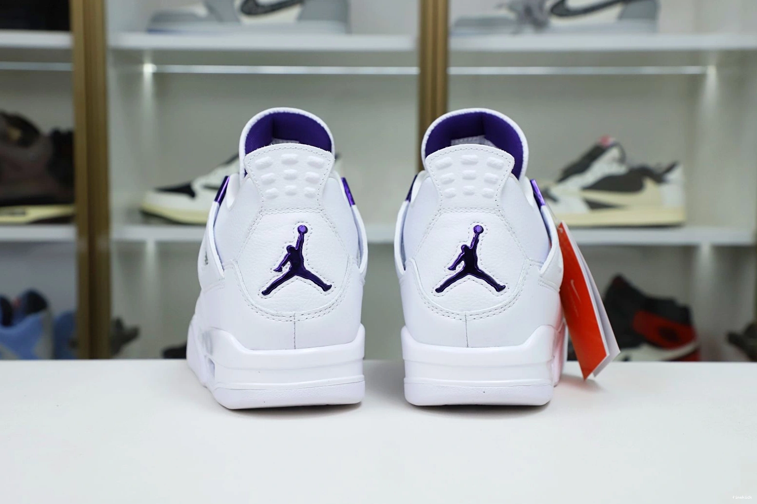 METALLIC 4 AIR JORDAN PURPLE 0807
